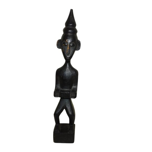 African Art Wood Statue - Picture 1 of 7